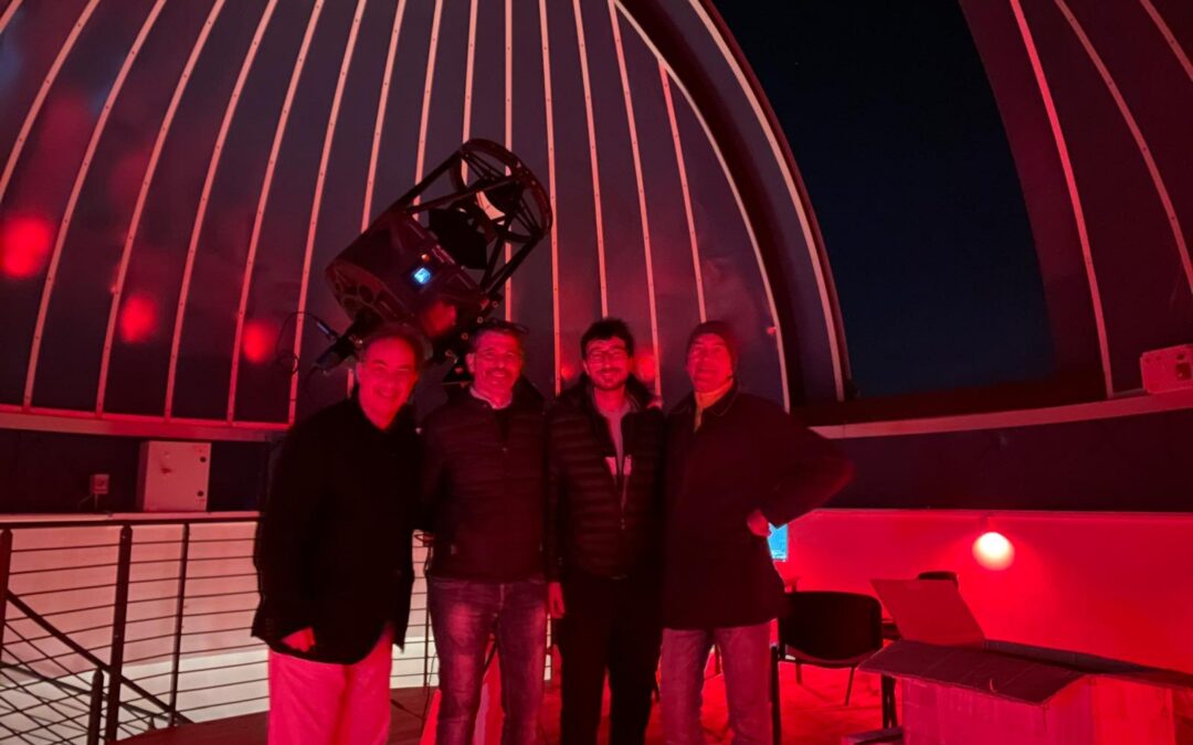 Mt Calcinaio Observatory – TI45 Installation